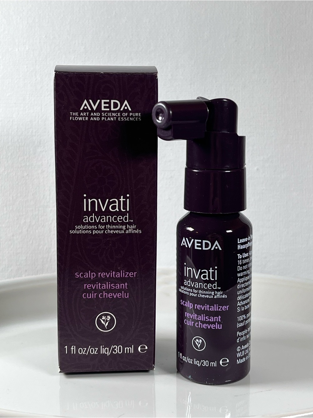 New In Box Aveda Invati Advanced Solutions Thinning Hair Scalp Revitalizer - Picture 2 of 8